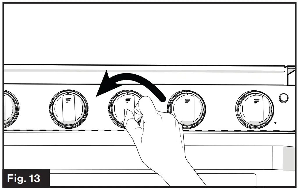 FURRION 2-in-1 Range Oven_ Push and turn -13