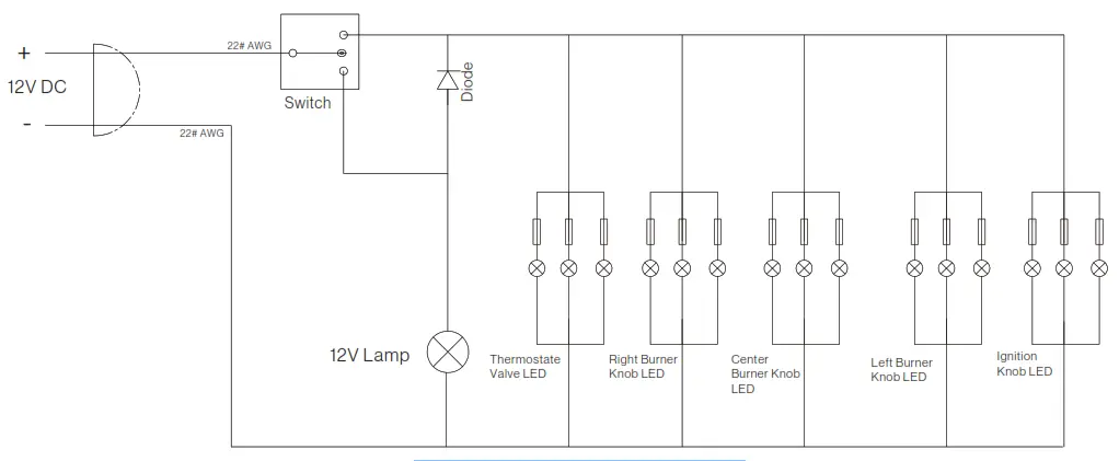 FURRION 2-in-1 Range Oven_ Wiring Diagram