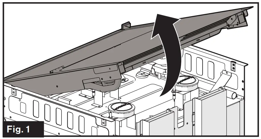 FURRION 2-in-1 Range Oven_ cover assembly