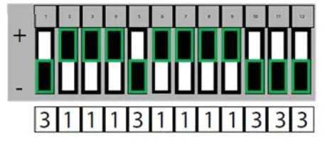 geeni Universal Series Wireless 3 Door Control Wall Console GUWWC R - figgeeni Universal Series Wireless 3 Door Control Wall Console GUWWC R - fig