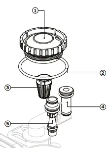 Puretec WTV4400 E1 and E3 Automatic Control Valve Service Kit-fig23