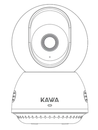 KAWA Smart Pan Tilt Camera A6
