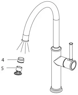 Kraus Single Handle Kitach Faucet - Step 5
