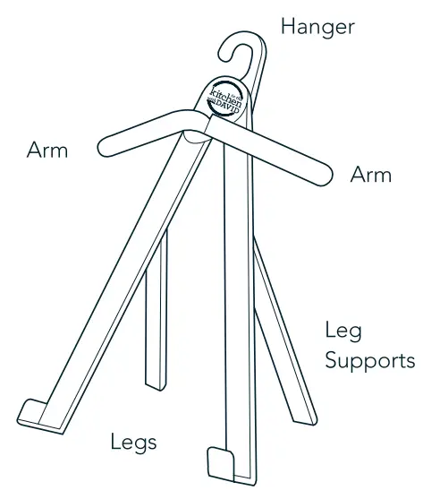 QVC K54446 Hanging Cookbook Holder -