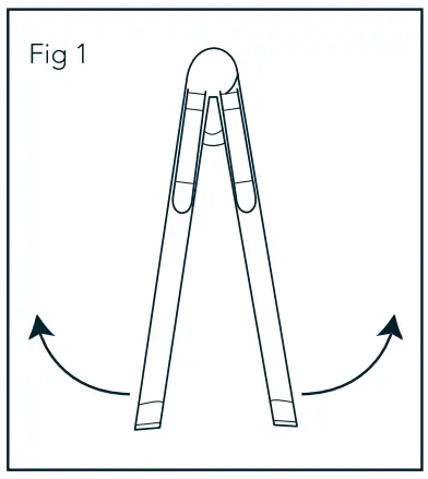 QVC K54446 Hanging Cookbook Holder - fig 1