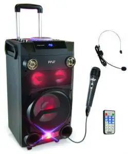 PYLE Portable Wireless BT Karaoke Speaker System