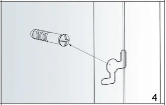WALL MOUNTING INSTRUCTIONS