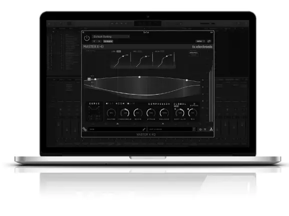 TC Electronic MASTER X HD NATIVE Multi Band Dynamics Processor Plug In Dedicated Hardware Controller - fig 1