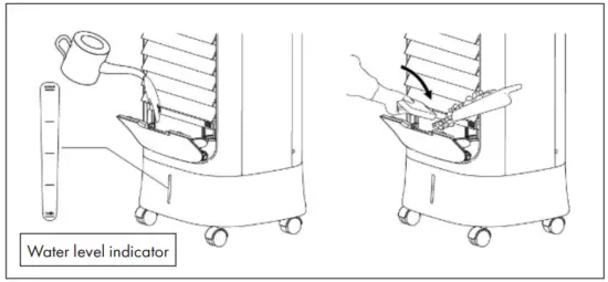 KLARSTEIN 10035854 Iceberg Breeze Air Cooler - WATER TANK
