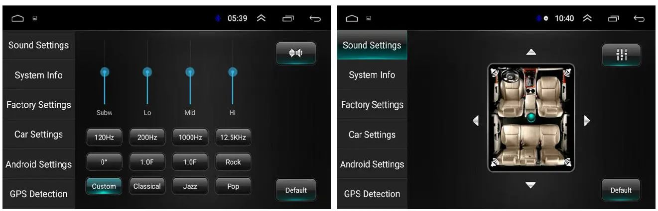 ANKEWAY AW1003 Android car Radio-12
