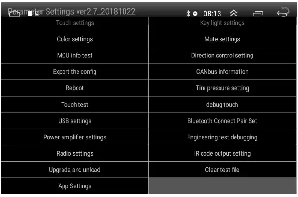ANKEWAY AW1003 Android car Radio-24