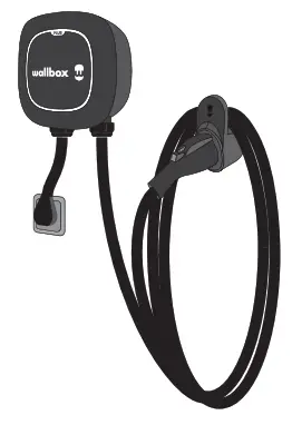 wallbox Pulsar Plus EV Charger with Charging Cable- fig 43