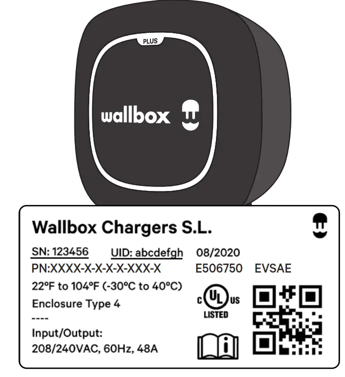wallbox Pulsar Plus EV Charger with Charging Cable- fig 45