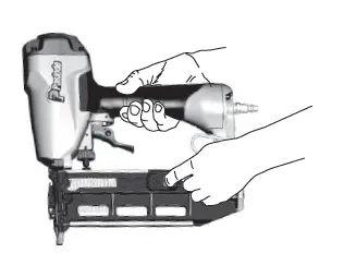 Paslode T250S-F16P 16 Gauge Straight Finish Nailer fig 2