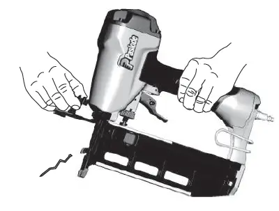 Paslode T250S-F16P 16 Gauge Straight Finish Nailer fig 5