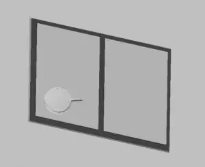 FIG 12 USE WITH WINDOW UNIT KIT