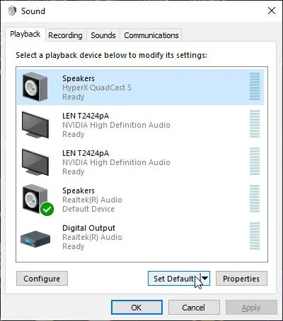 FIG 10 Speakers HyperX QuadCast S