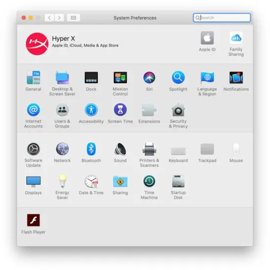 FIG 12 Open System Preferences and select Sound