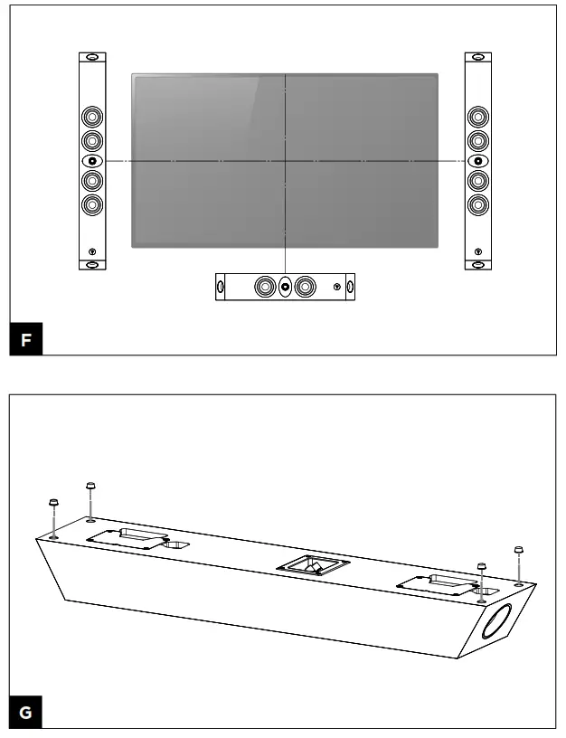 FOCAL 091OW301BK On Wall 300 Speakers - fig3