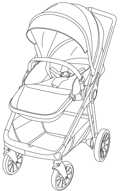 MyBabiie-MB240-Pushchair-PRODUCT