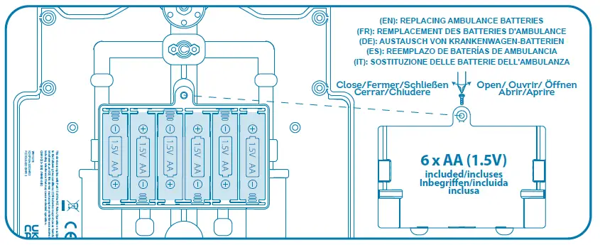 DRIVEN WH1221Z Remote Control Ambulance 6