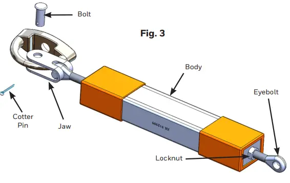 Honeywell 26350 Miller Xenon Permanent Horizontal Lifeline System-fig11