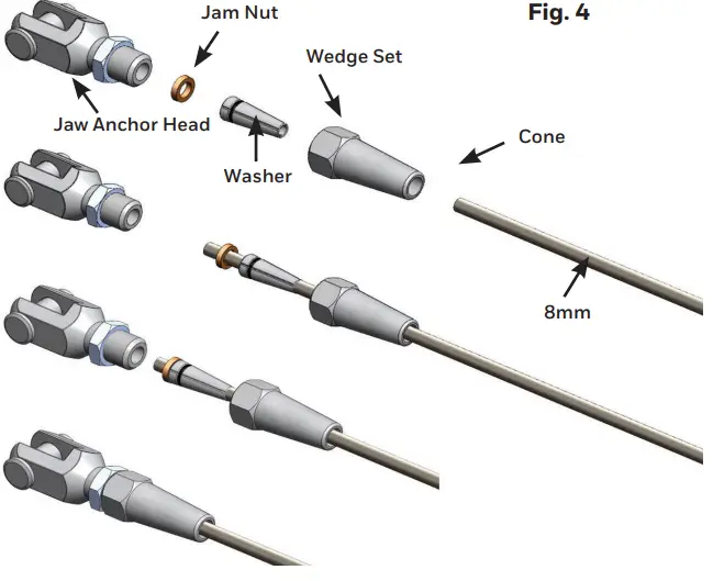 Honeywell 26350 Miller Xenon Permanent Horizontal Lifeline System-fig12