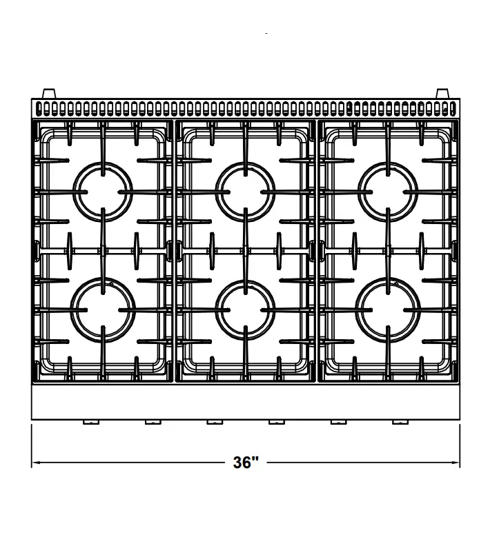 COSMO COS-GRT366 Gas Cooktop fig 3