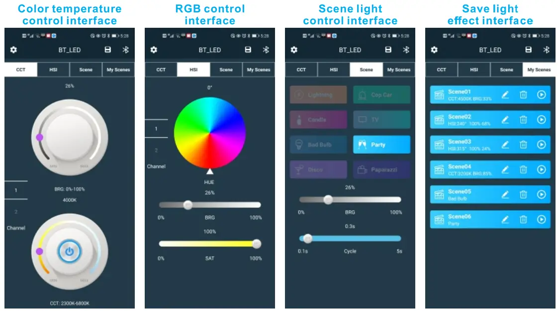 GVM SD150R Spot Light - APP CONTROL