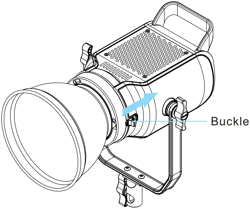 GVM SD150R Spot Light - INSTALLATION METHOD 3