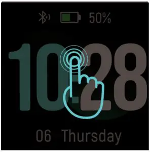 Changing watch interface