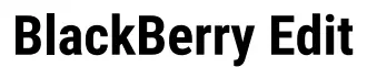 Blackberryedit