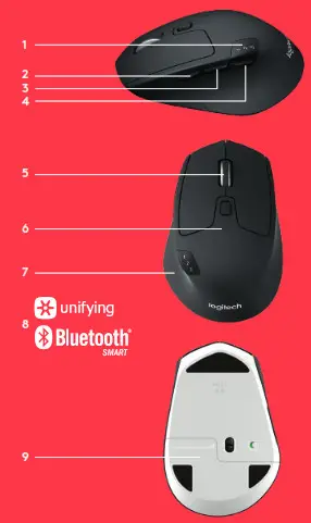 logitech-M720-Mouse- Triathlon Mouse