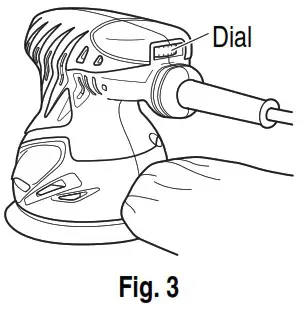 HiKOKI SV 13YA Random Orbit Sander - PRIOR TO OPERATION 3