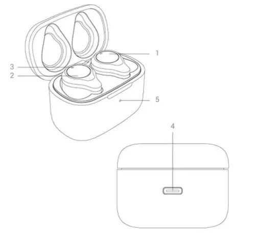 ENERGY SISTEM Earphones Eco True Wireless Beech Wood Headset - FigENERGY SISTEM Earphones Eco True Wireless Beech Wood Headset - Fig