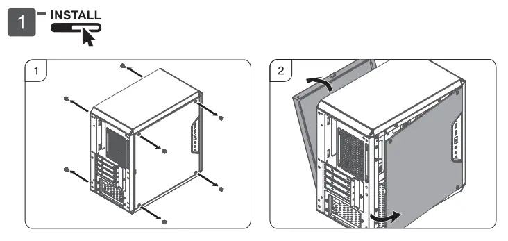 COOLER MASTER MasterBox Q300L Computer Case fig 2