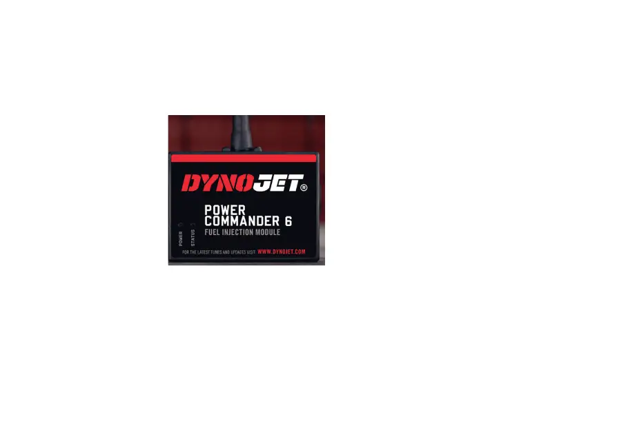 Dynojet Pc6-22072 Power Commander 6 Installation Guide