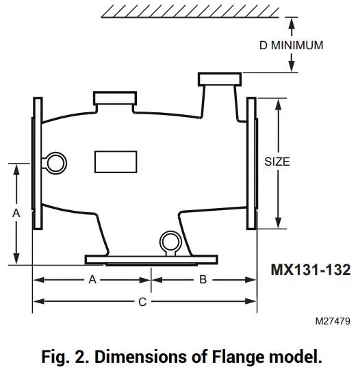 resideo MX Series Valves LARGE FLOW PROPORTIONAL THERMOSTATIC MIXING OR DIVERTING VALVE -set temperature