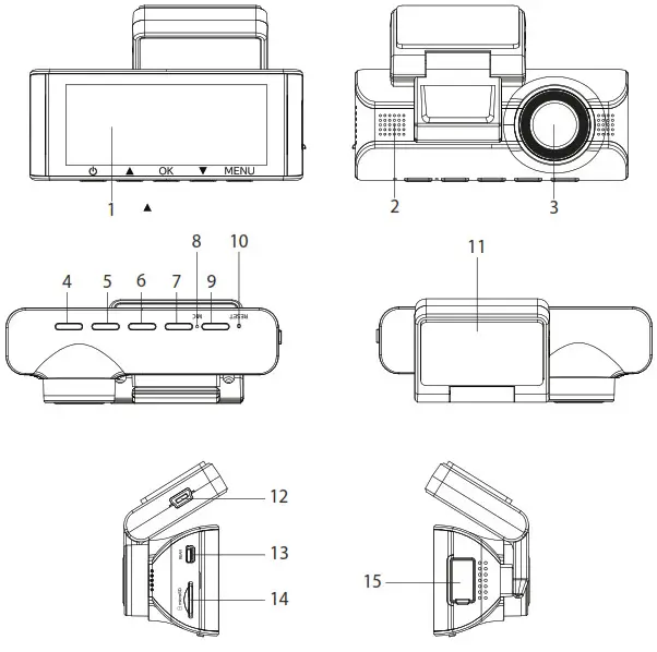 Uniden iGO CAM 75 75R - Front Camera