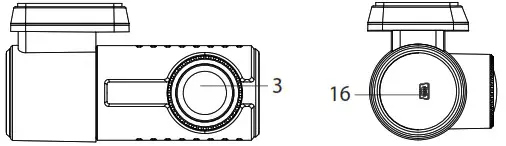 Uniden iGO CAM 75 75R -Rear Camera
