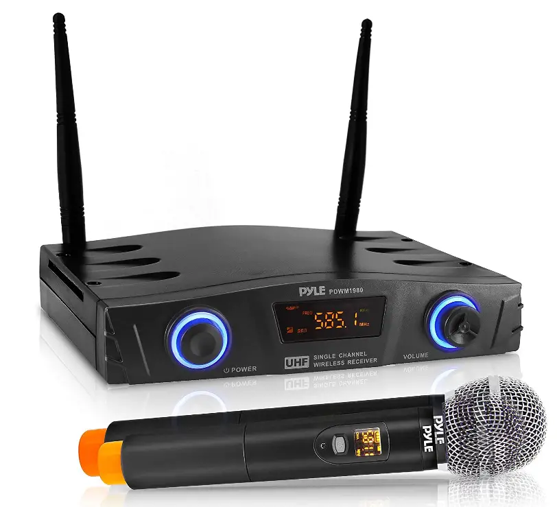 Compact UHF Wireless Microphone System