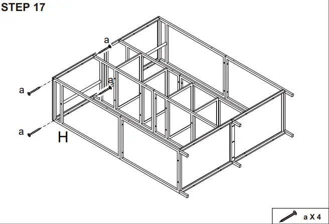 kmart 43036578 3 SECTION BAMBOO-STEP 17