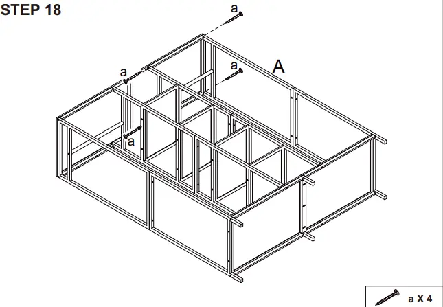 kmart 43036578 3 SECTION BAMBOO-STEP 18