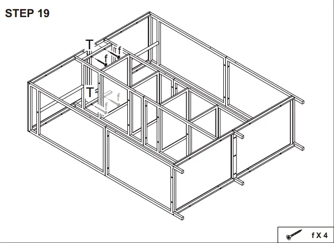 kmart 43036578 3 SECTION BAMBOO-STEP 19