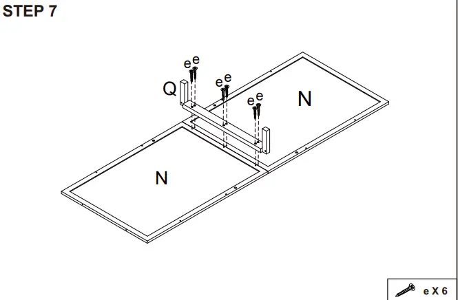 kmart 43036578 3 SECTION BAMBOO-STEP 7