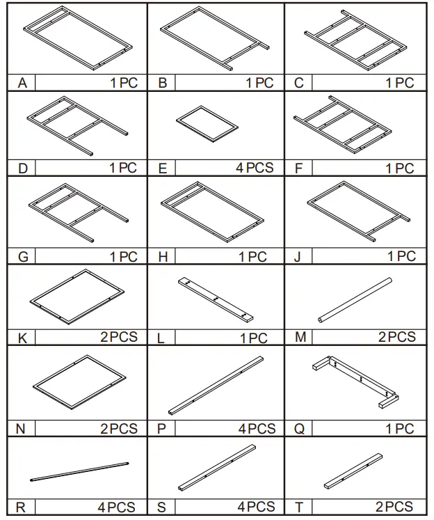 kmart 43036578 3 SECTION BAMBOO-list3