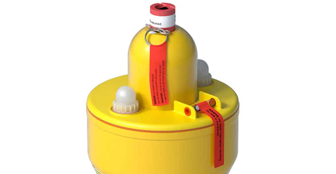 Eurosul 5322 Lifebuoy Self-activating Smoke Signal With Light Man Overboard Light And Smoke Instruction Manual