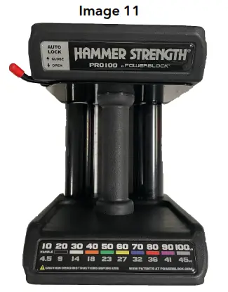HAMMER HS DB 12XX 01 Pro 100 Adjustable Dumbbell - fig7