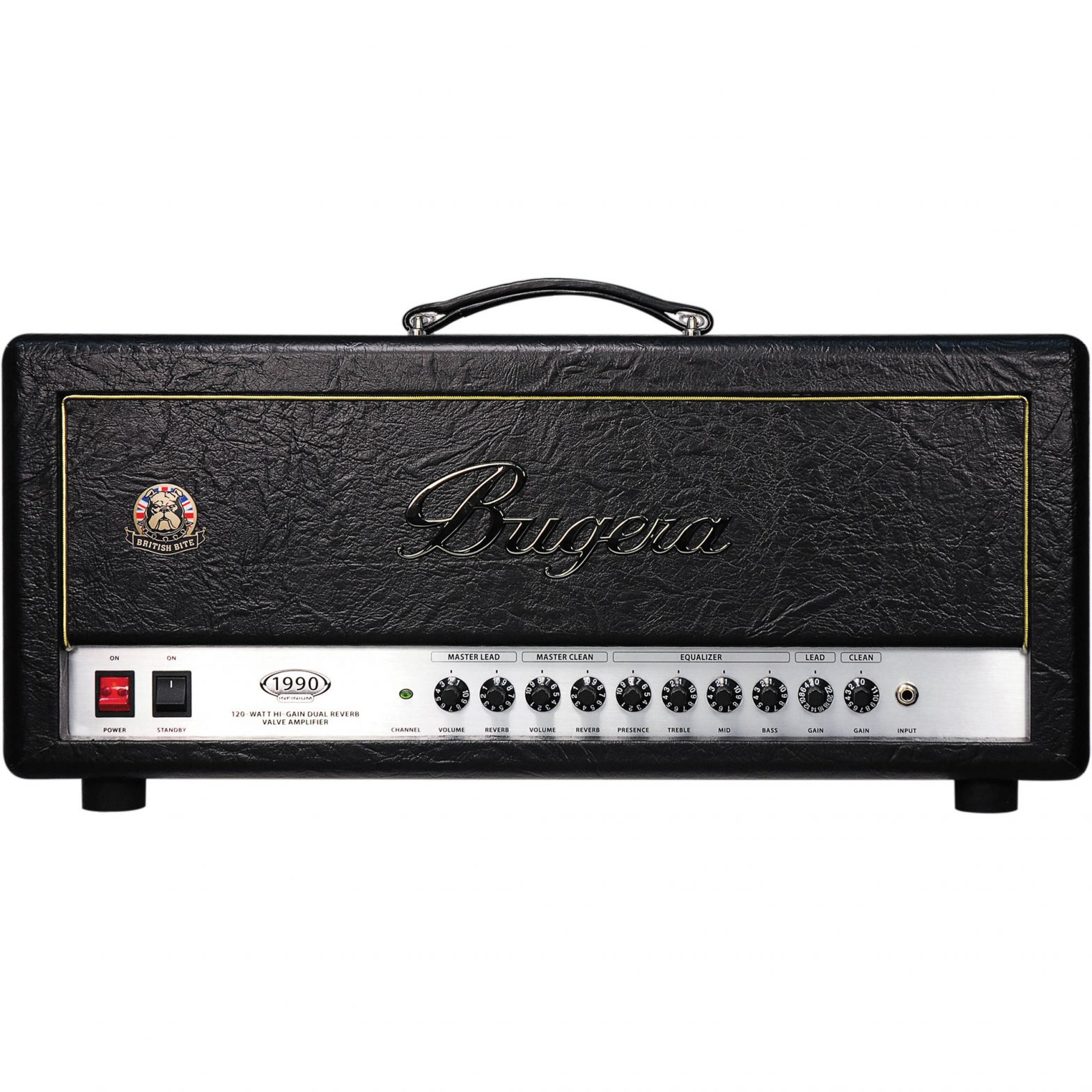 Bugera 1990 Infinium British Bite 120-watt Tube Amplifier Head User Guide