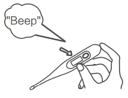 yuwell YT300 Series Medical Electronic Thermometer - Figure 2
